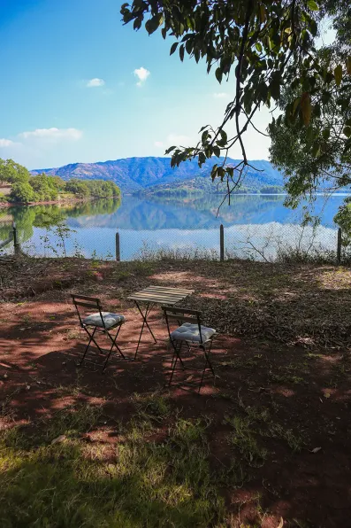 Cozy Waterfront Tiny Home With Deck, Near Panshet